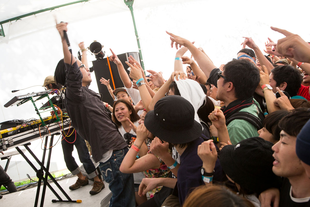 PUNPEE DAY1 おやきステージ｜りんご音楽祭2014 オフィシャルフォト
